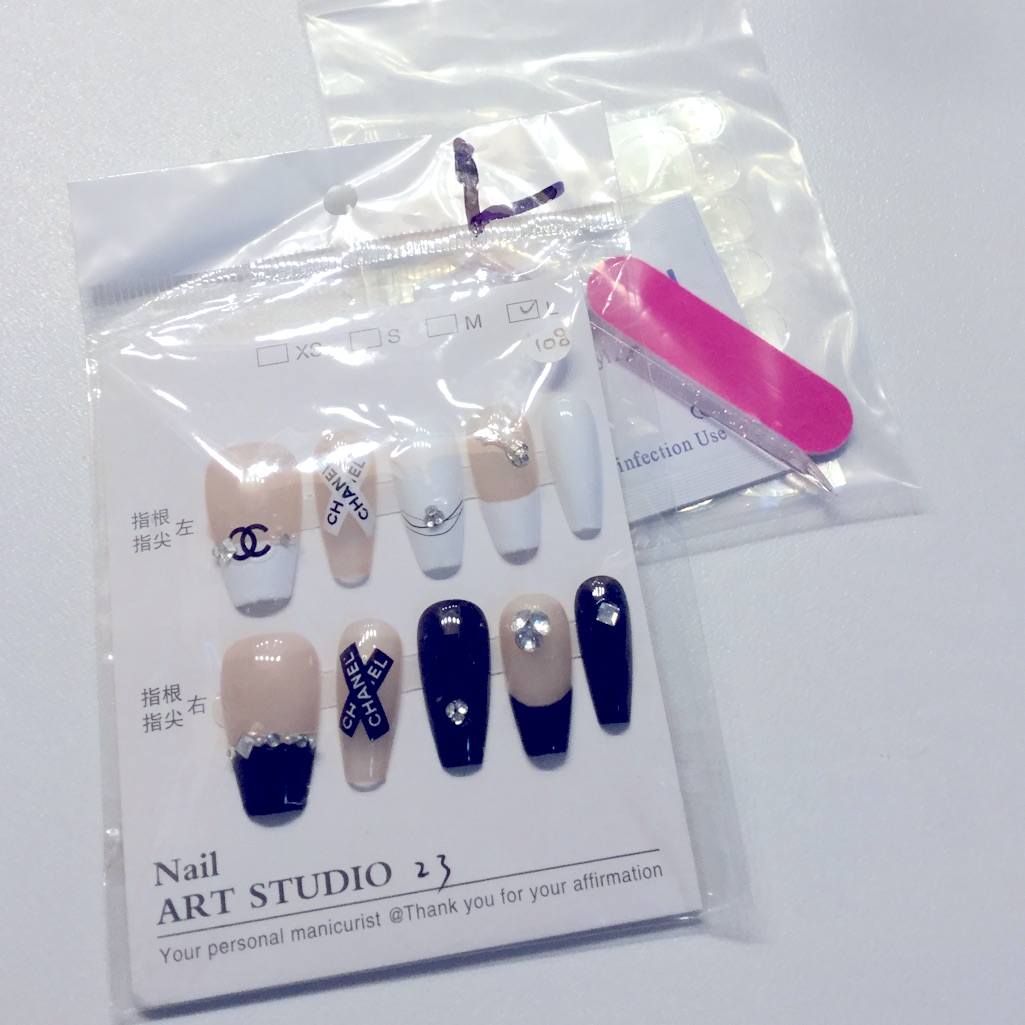 Brand New Hand Made Press On Nails  108